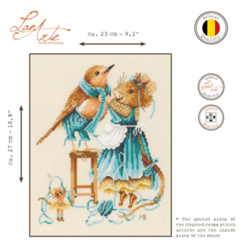 Lanarte borduurpakket - Dressing Up met Vera
