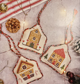Anchor borduurpakket - Kersthuisjes