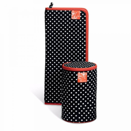 Prym Breinaalden Etui Polka Dots Zwart/Wit - 612.281