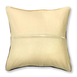 Kussenrug Orchidea met rits -  Beige