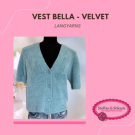 Vest Bella - Velvet by LANGyarns