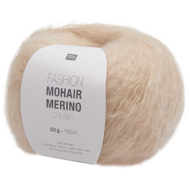 SALE - Fashion Mohair Merino Chunky - Ecru - 012