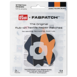 Prym FabPatch - Stretch Design Bliksem & Wolk