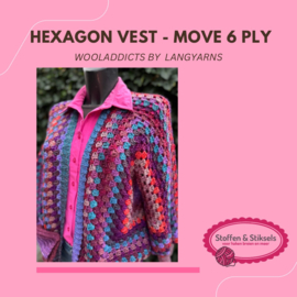 Hexagon Vest  - Move 6 ply