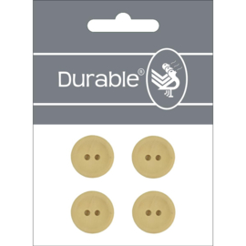 Durable Knoop blanco - 20mm