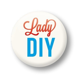 Button 'Lady DIY'