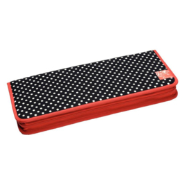 Prym Breinaalden Etui Polka Dots Zwart/Wit