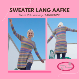 Sweater lang Aafke - Punto no. 75