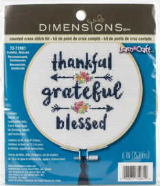 Borduurpakket - Thankful Blessed