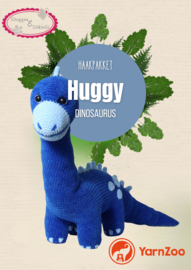 Haakpakket Huggy de Dinosaurus - Groen