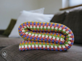 GRATIS patroon Granny Stripe Blanket