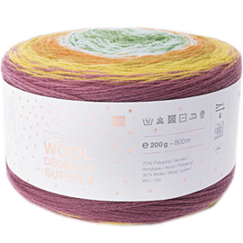 SALE - Rico Design Creative Wool Degrade Super 6 - No. 010