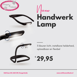 Flexibele Handwerklamp