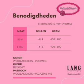 Strong Roots Trui - Promise