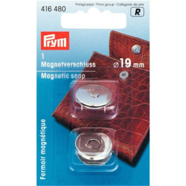 Prym Magneetsluiting 19 mm zilverkleurig - 416.480