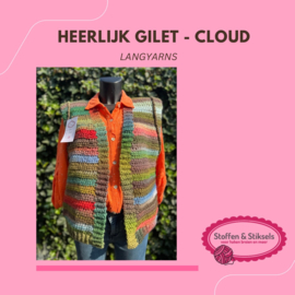 Heerlijk Gilet  - Cloud