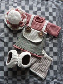 Funny XXL - Kledingset Vintage / Oma Grandma