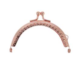 Portemonnee sluiting 8 1/2 cm Rosegoud