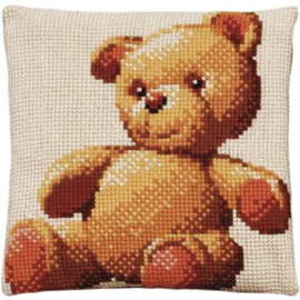 Pako Voorbedrukt kruissteek kussenpakket Teddybeer