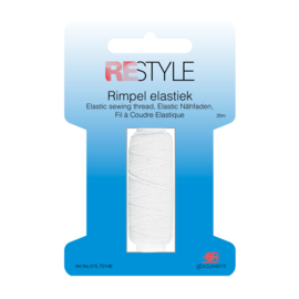 Restyle Rimpel Elastiek - Wit