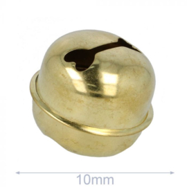 Belletjes goud 10 mm