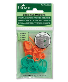 Clover Locking Ring Markers 20 stuks