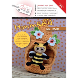 Haakpatroon Honingbij met korf