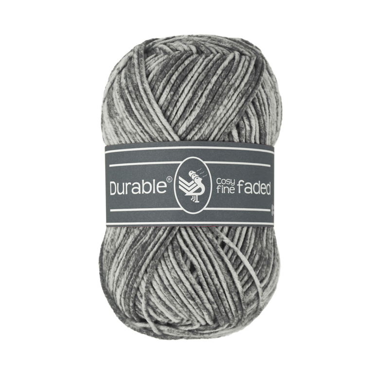 Durable Cosy Fine Faded - Charcoal no. 2237