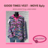 Good Times Vest  - Move 8 ply