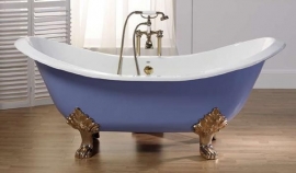 KSB0002 klassiek gietijzeren bad op pootjes / badkuip, model Antique
