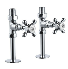 R7 Burlington Klassieke radiatorkraanset ( C.1.3  )