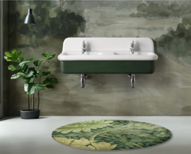 dubbele wastafel in kleur 102cm