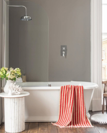 Klassiek douche hoekbad KSB0031 LINKS 170cm, wit met kleur optie