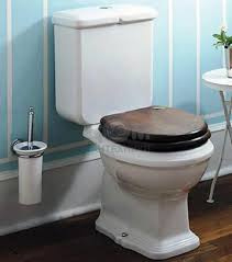 KSTZ06 witte toilet zitting voor KSTA toiletten met soft close, chroom