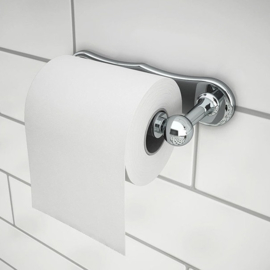 Klassieke toiletrolhouder MB001 type "Dogbone", chroom  ( C.2.5 )