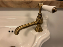 Klassieke fonteinkraan Brons MB2114BR, uitloop 14cm ( A.2.3)
