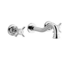 Retro opbouw waskom Evo 10 58cm breed, wit