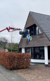 Inloopdouche tot aan het plafond in 6 kleuren en 6 glassoorten