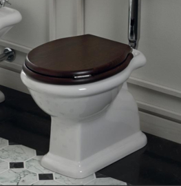 Klassiek Toilet AO Lante LA0106BR met hoge stortbak en valpijp in brons