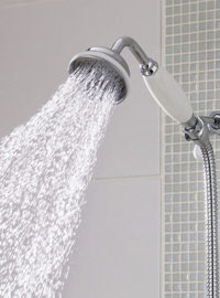 Klassieke handdouche KSK0120 met keramisch handvat, chroom ( A.5.2 )