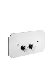 Klassieke drukplaat KSWP003 chroom dual flush voor Geberit UP320 en 720