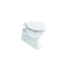 BURC5-19 Burlington toilet pot met Nederlandse AO aansluiting en hooghangend keramisch reservoir