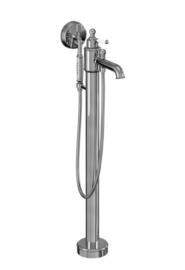 ARC2020CHR vrijstaande badmengkraan chroom met handdouche (  B.2.2)