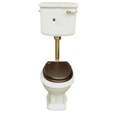 AR812BR klassiek Arcade toilet AO met laaghangend reservoir, valpijp brons ( B.0.1 )