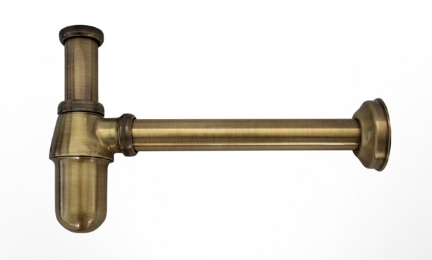 MB1815BR fonteinkraan brons, uitloop 10cm