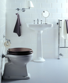 KSLOZ0006-8 wit, zwart en walnoot softclose toiletzitting voor KSLO901 en KSLO921