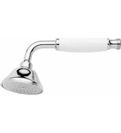 Klassieke handdouche KSK152, voor bad- en douchekranen, keramisch handvat, chroom