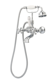 KSK0120K klassieke handdouche met keramisch handvat, chroom