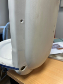 Klassiek Frans fontein 37x 57x33cm, wit