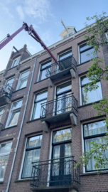 Inloopdouche tot aan het plafond in 6 kleuren en 6 glassoorten